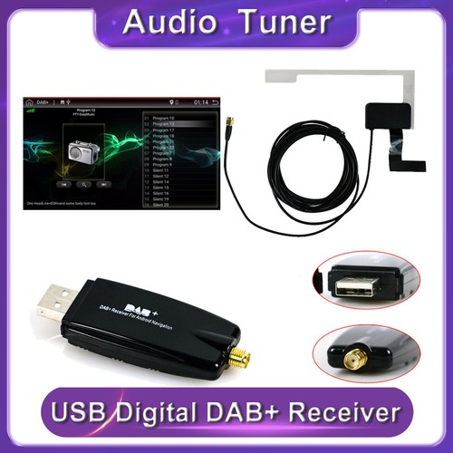 Dab antenna receiver tuner - +,