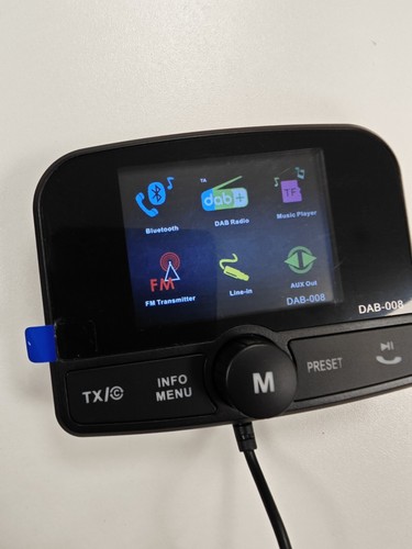 Car dab radio - radio, &