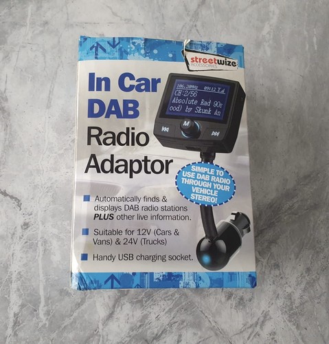 Streetwize car dab radio - car,