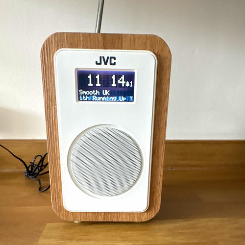Jvc d51 dab - radio, w/