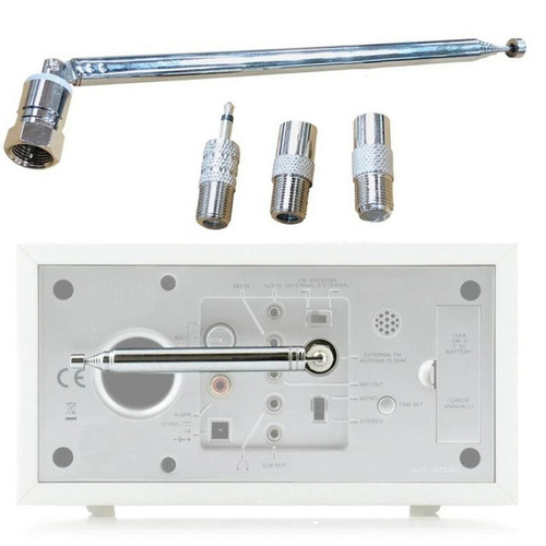 Telescopic dab radio - dab, fm